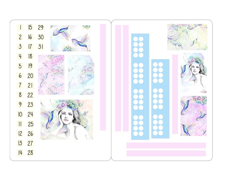 LovedbyGaby stickers actionplanners 1