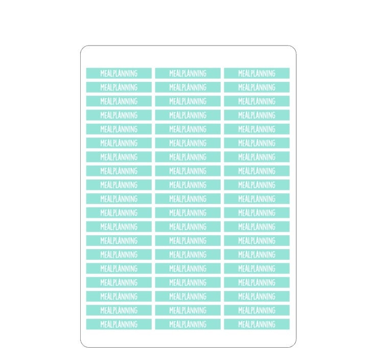 LovedbyGaby Mascha header stickers Mealplanning 1
