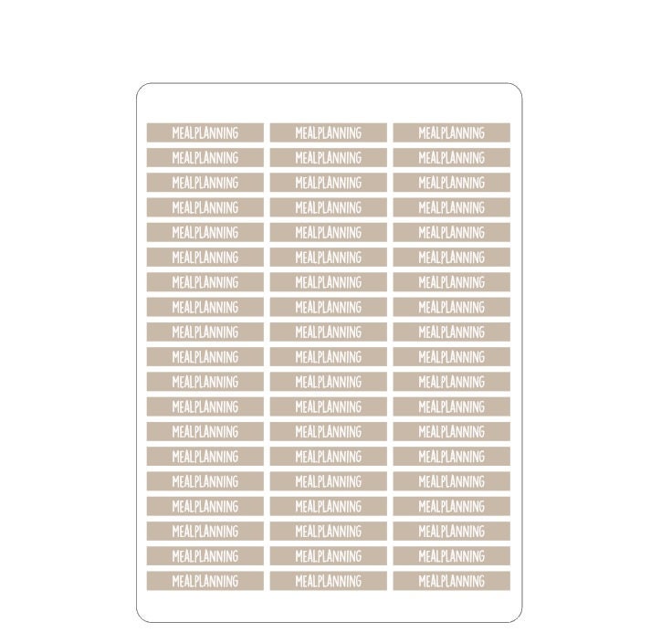 LovedbyGaby Mascha header stickers Mealplanning 1