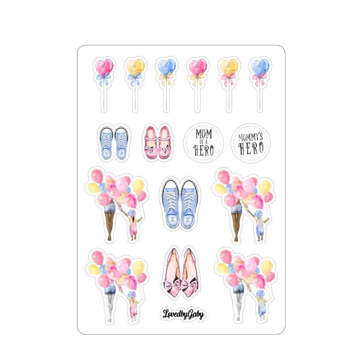 LovedbyGaby stickers "Mothersday"