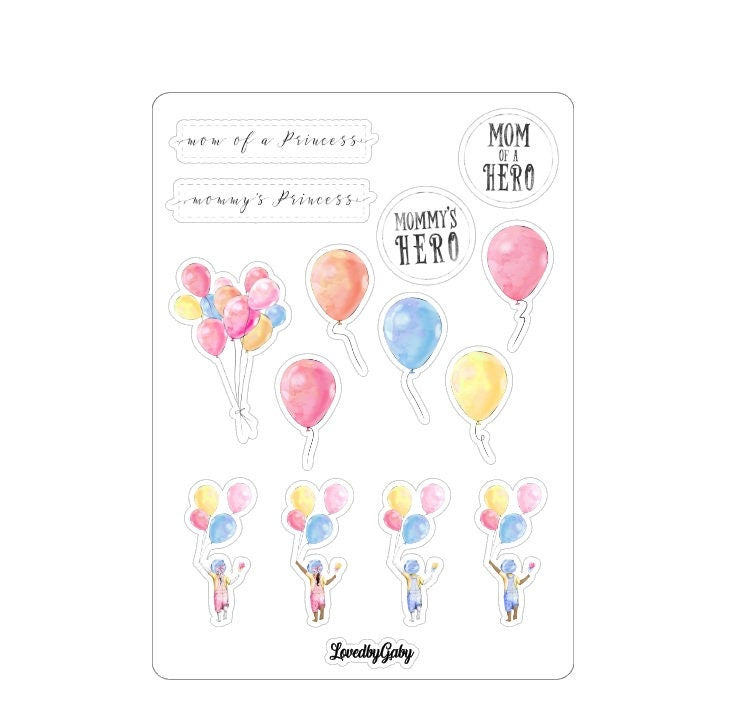 LovedbyGaby stickers "Mothersday"