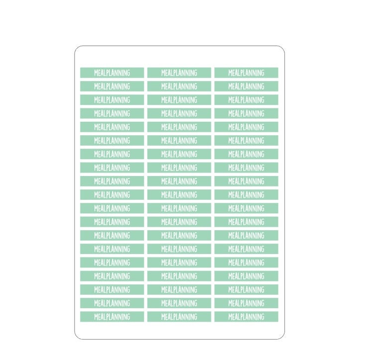LovedbyGaby Mascha header stickers Mealplanning 1