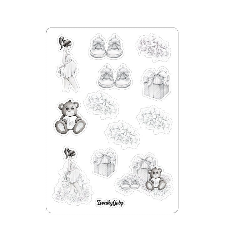 LovedbyGaby stickers Pregnant