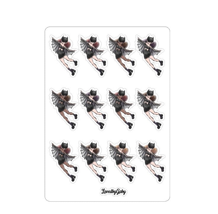 LovedbyGaby stickers Gothic girl