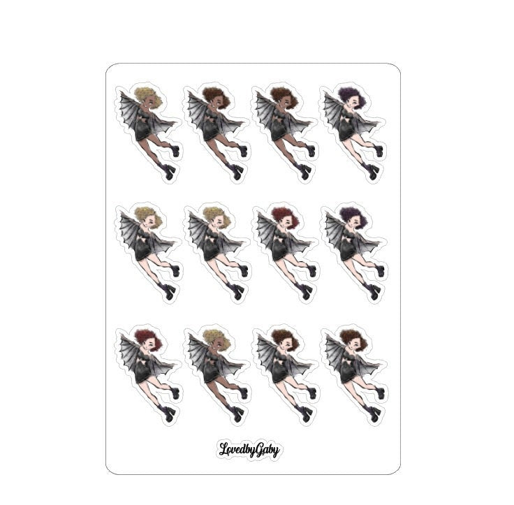 LovedbyGaby stickers Gothic girl