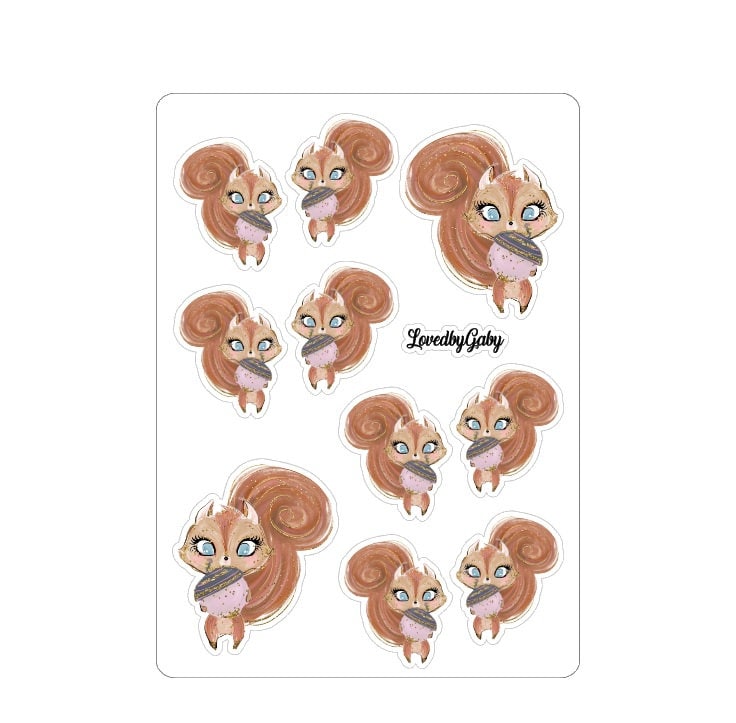 LovedbyGaby stickers "Autumn Tales"