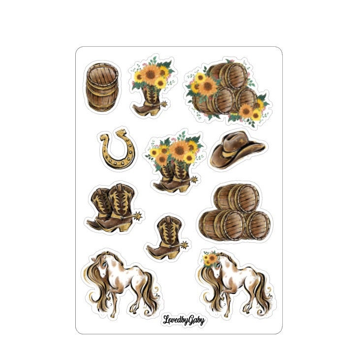 LovedbyGaby stickers "Howdy"
