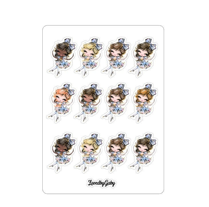 LovedbyGaby stickers "girls on wheels"