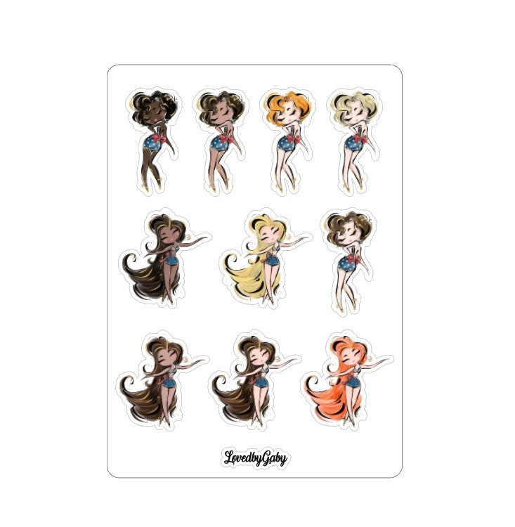 LovedbyGaby stickers "at the beach"