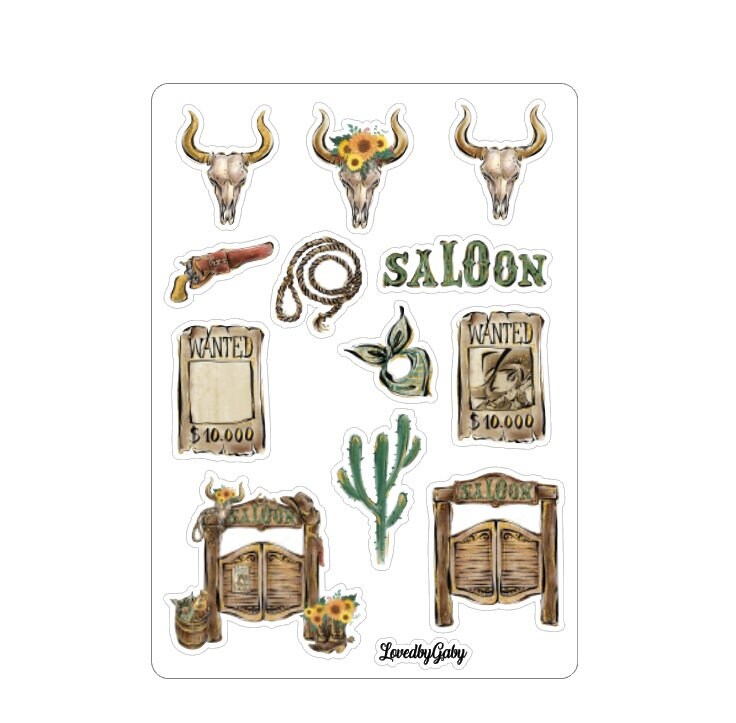 LovedbyGaby stickers "Howdy"