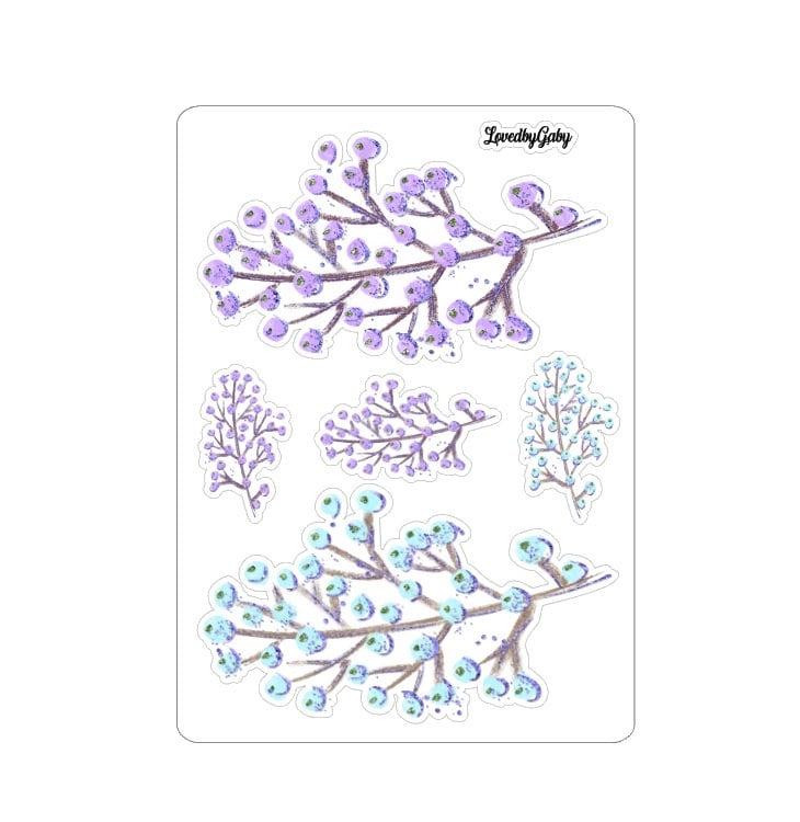 LovedbyGaby stickers spring blossoms