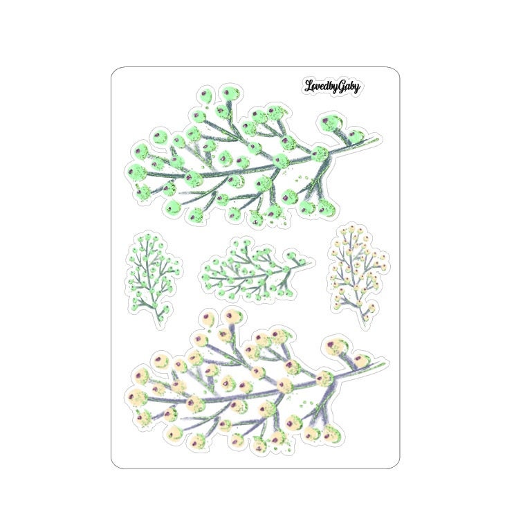 LovedbyGaby stickers spring blossoms