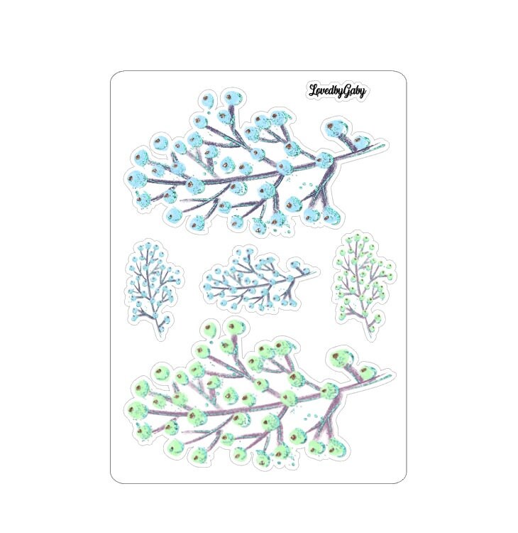 LovedbyGaby stickers spring blossoms