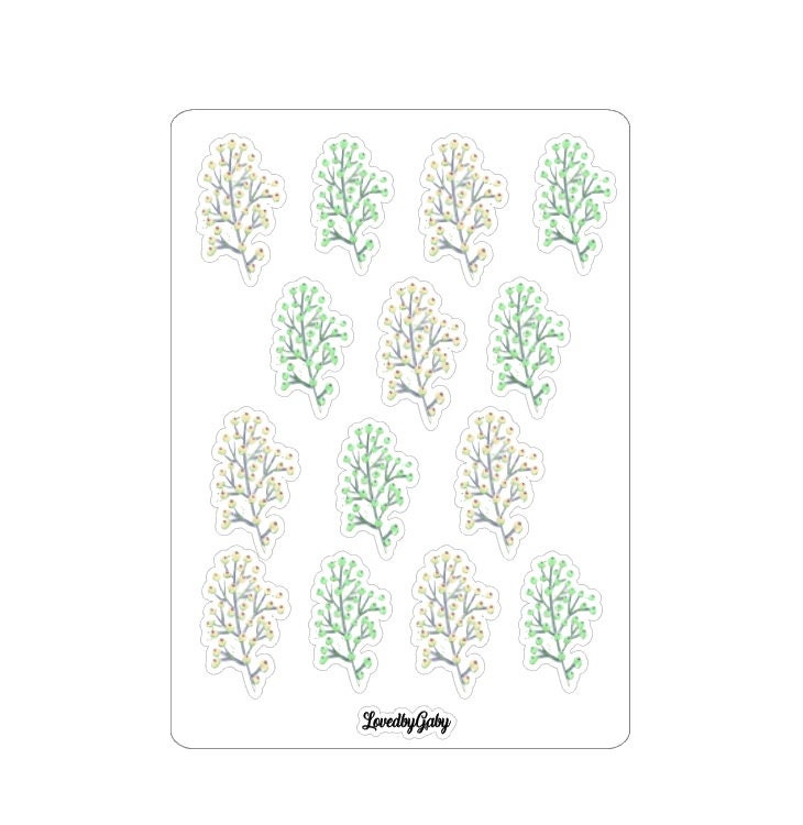 LovedbyGaby stickers spring blossoms