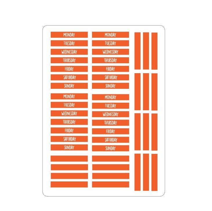 LovedbyGaby Maschaplanner days stickers 2