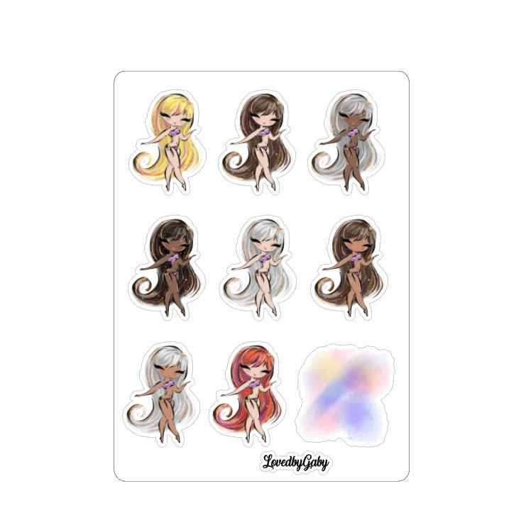 LovedbyGaby stickers "Myself"