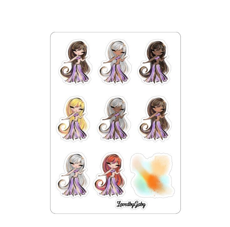 LovedbyGaby stickers "Myself"