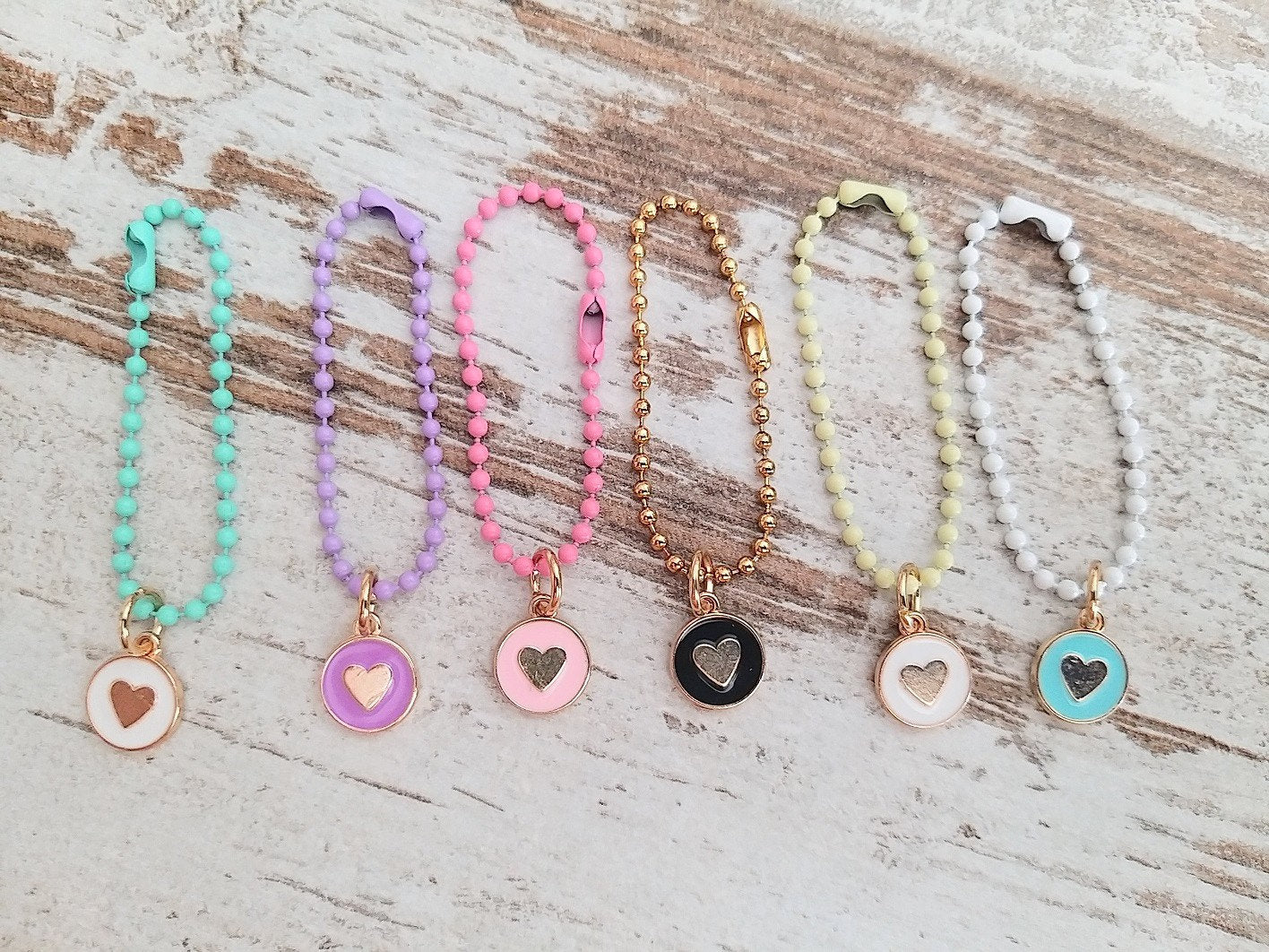 Chain charm set