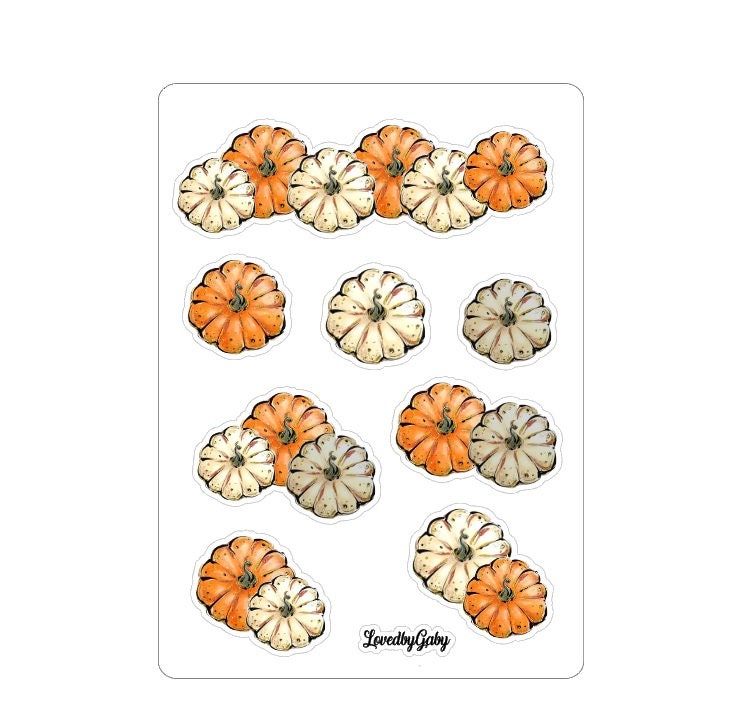 LovedbyGaby stickers "Pumpkins"