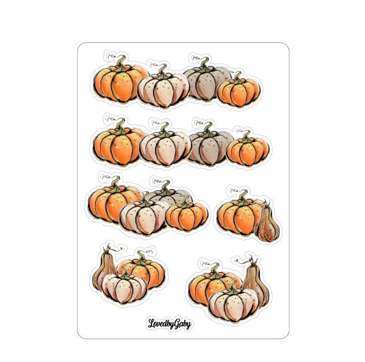 LovedbyGaby stickers "Pumpkins"