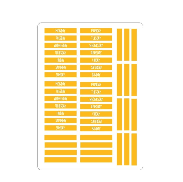LovedbyGaby Maschaplanner days stickers 2