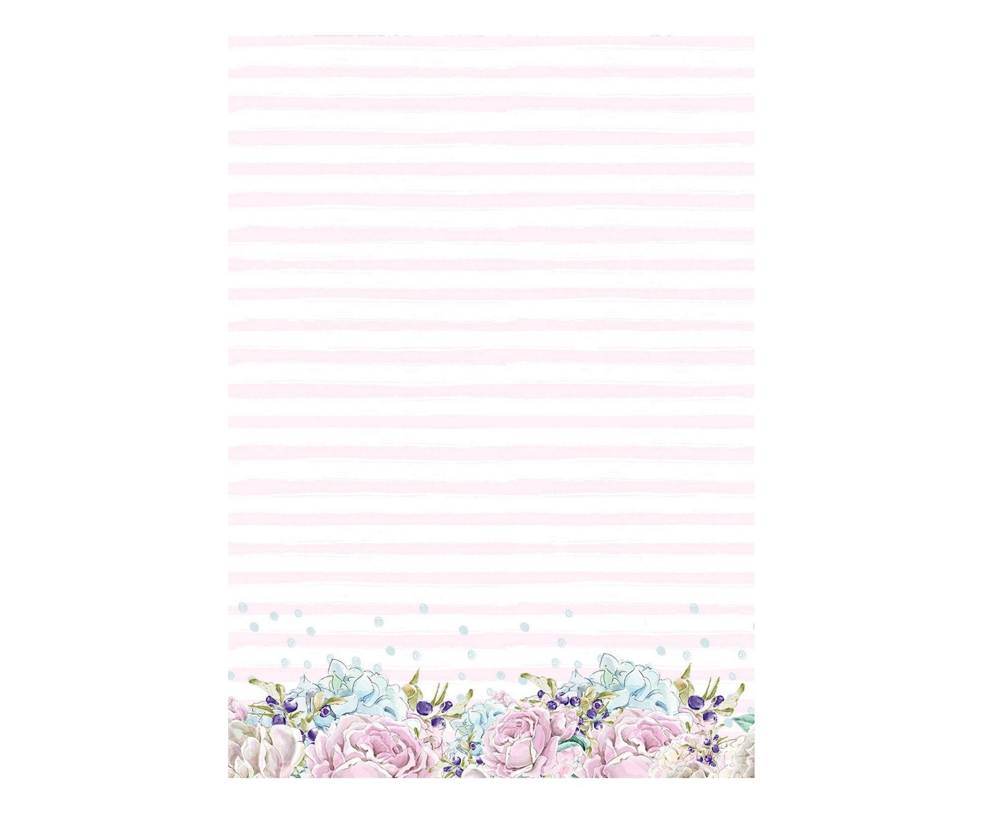 LovedbyGaby A4 scrapbook paperset "tea time"