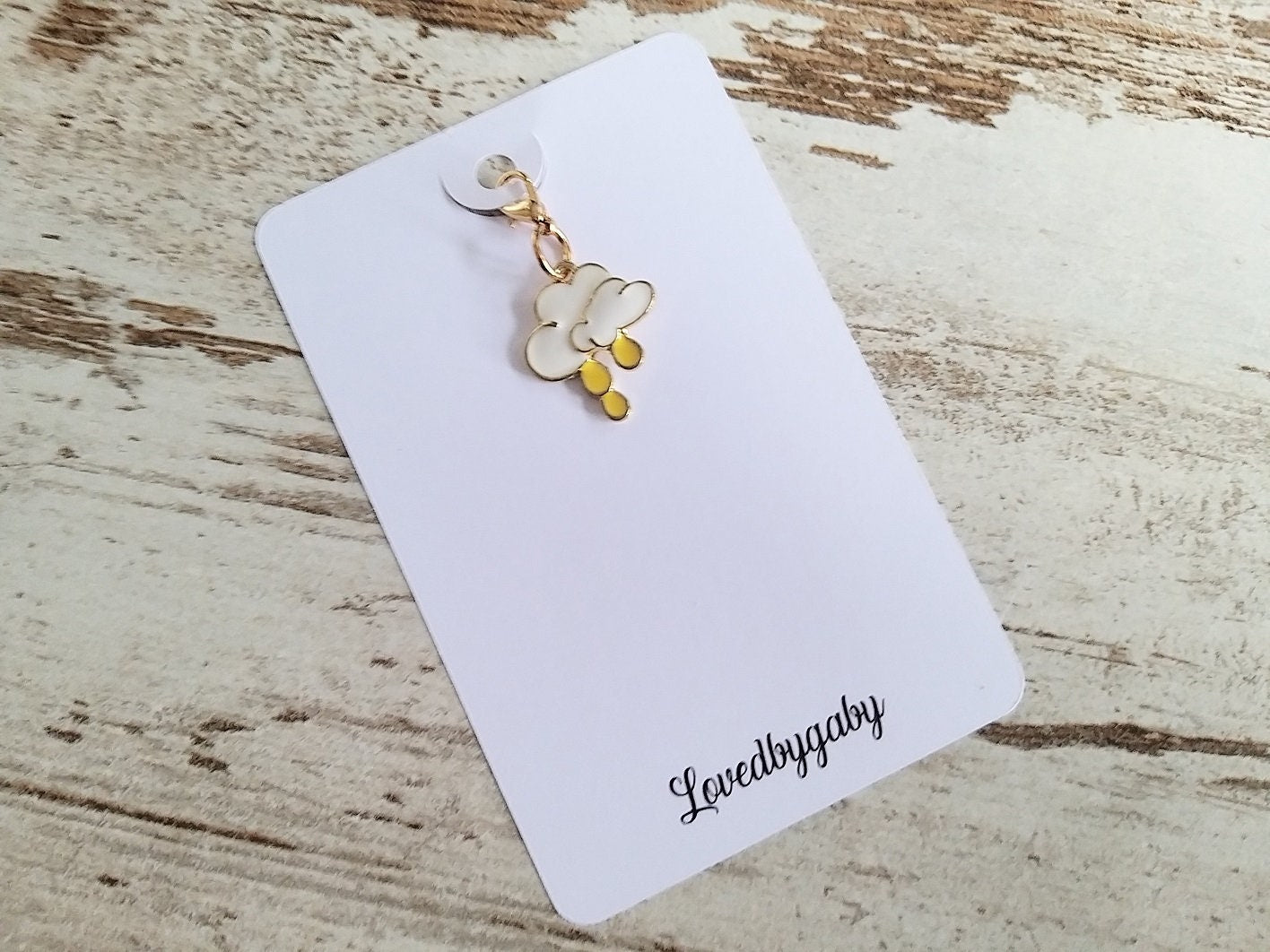 Planner charms gold 1