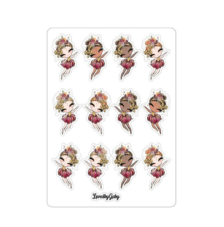 LovedbyGaby stickers Thanksgiving