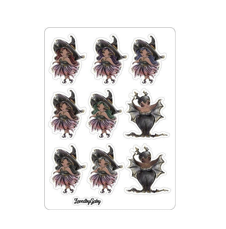 LovedbyGaby stickers "Witchful"