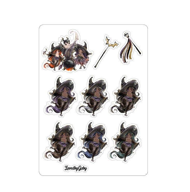 LovedbyGaby stickers "Witchful"