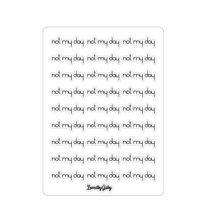 LovedbyGaby stickers bujo diverse 1