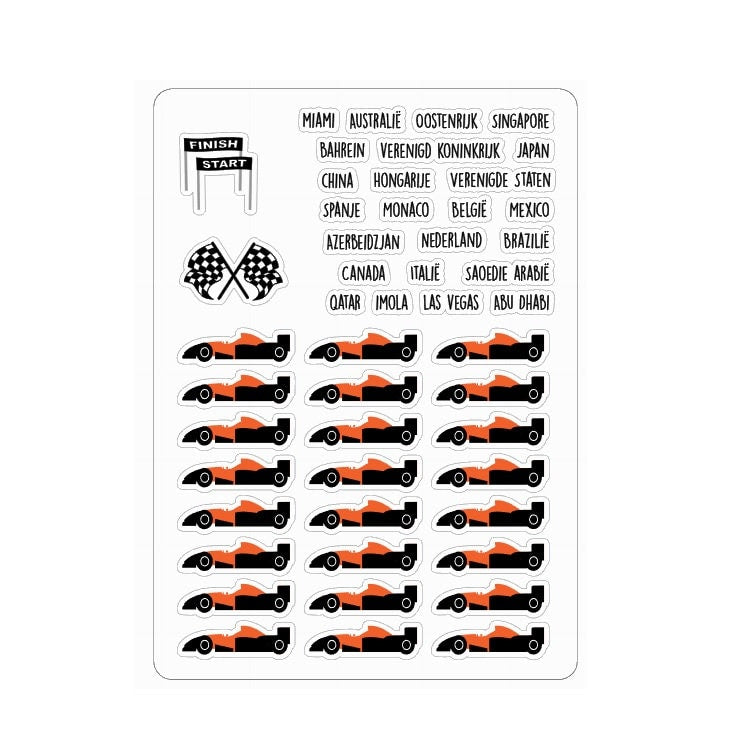 LovedbyGaby stickers F1 2025