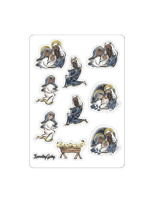 LovedbyGaby stickers "Holy night"