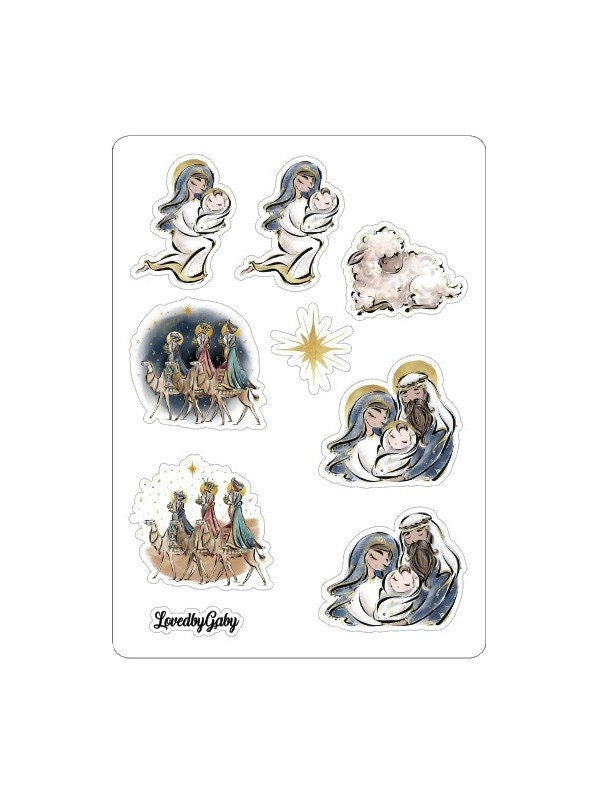 LovedbyGaby stickers "Holy night"