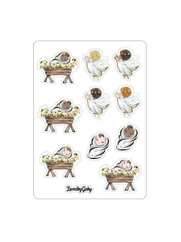 LovedbyGaby stickers "Holy night"