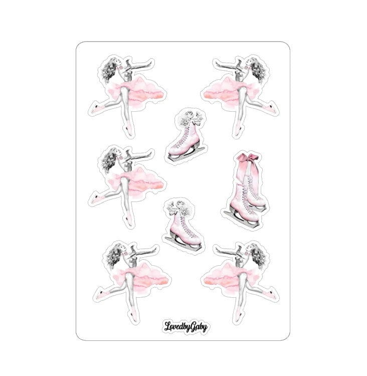 LovedbyGaby stickers "Iceskating"