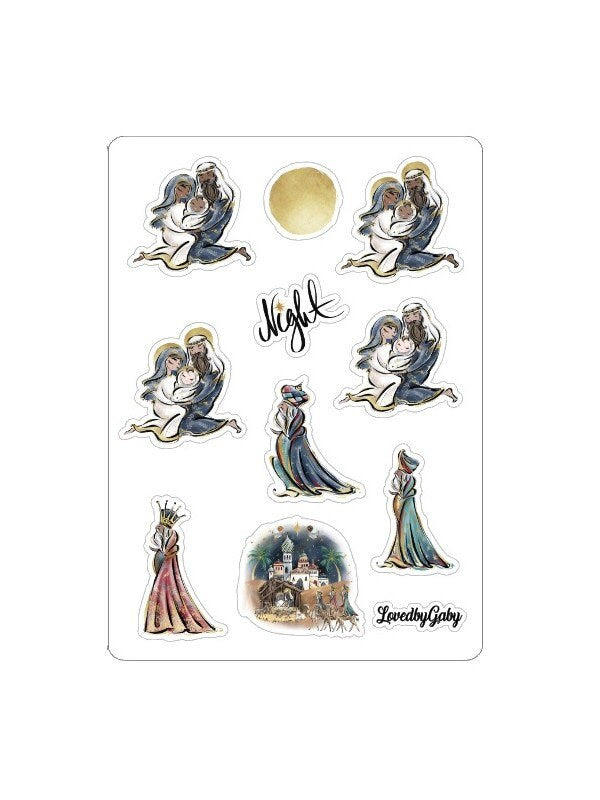 LovedbyGaby stickers "Holy night"
