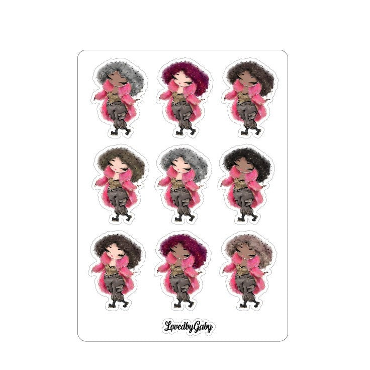 LovedbyGaby stickers "Bib wintergirls" 1