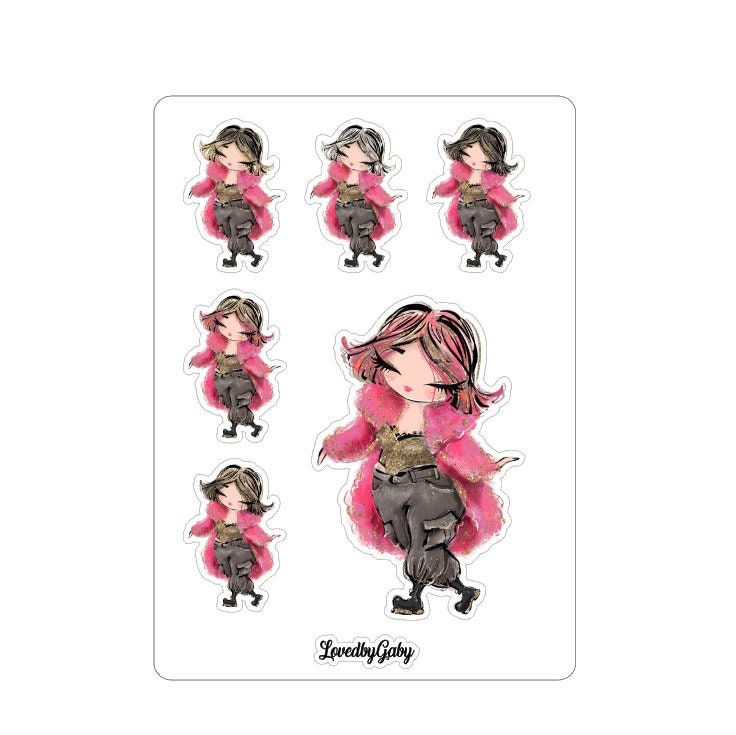 LovedbyGaby stickers "Bib wintergirls" 1