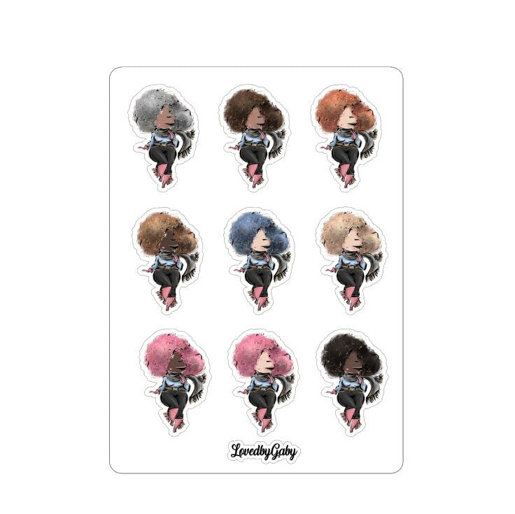 LovedbyGaby stickers "Bib wintergirls " 2