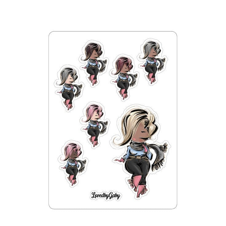 LovedbyGaby stickers "Bib wintergirls " 2