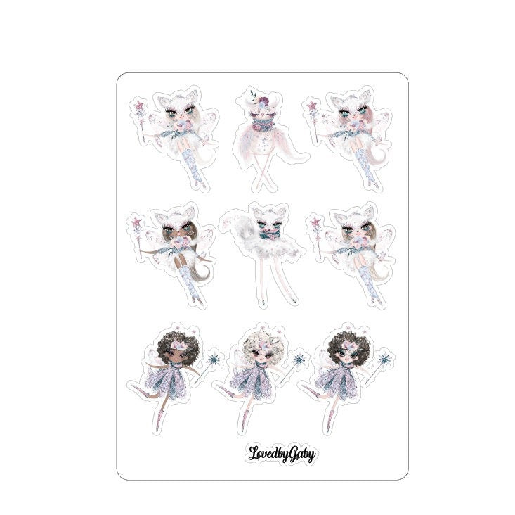 LovedbyGaby stickers "Winterland"