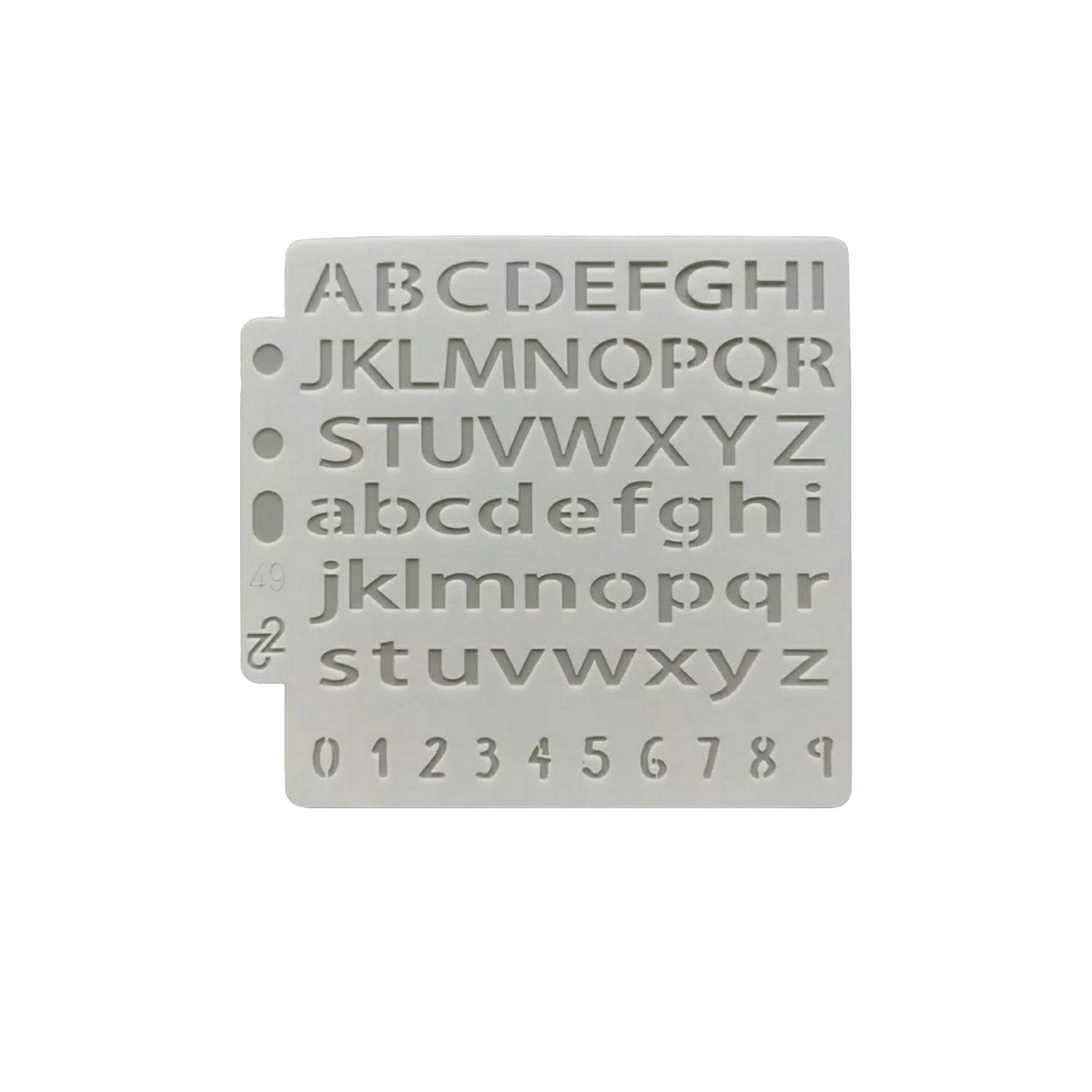 A5 stencils ABC