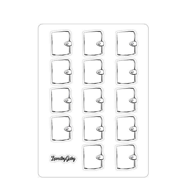 LovedbyGaby stickers "planners"