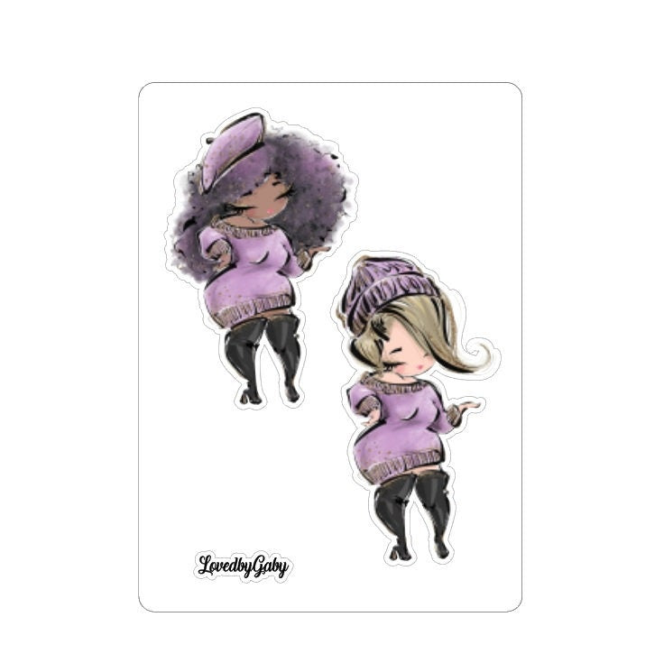LovedbyGaby stickers "Bib wintergirls" 1