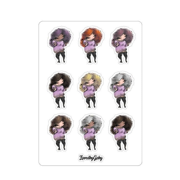 LovedbyGaby stickers "Bib wintergirls" 1