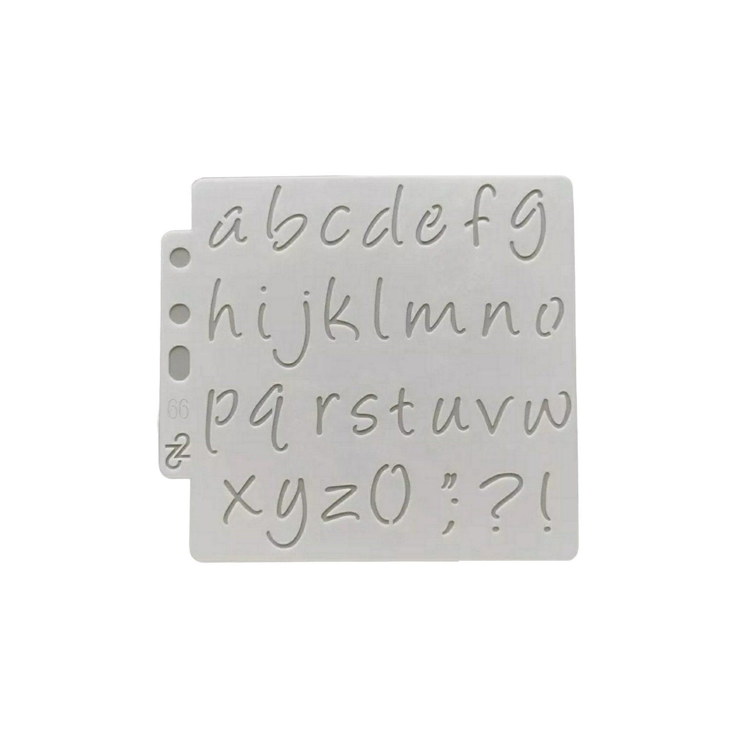 A5 stencils ABC