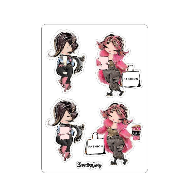 LovedbyGaby stickers "Bib wintergirls " 2