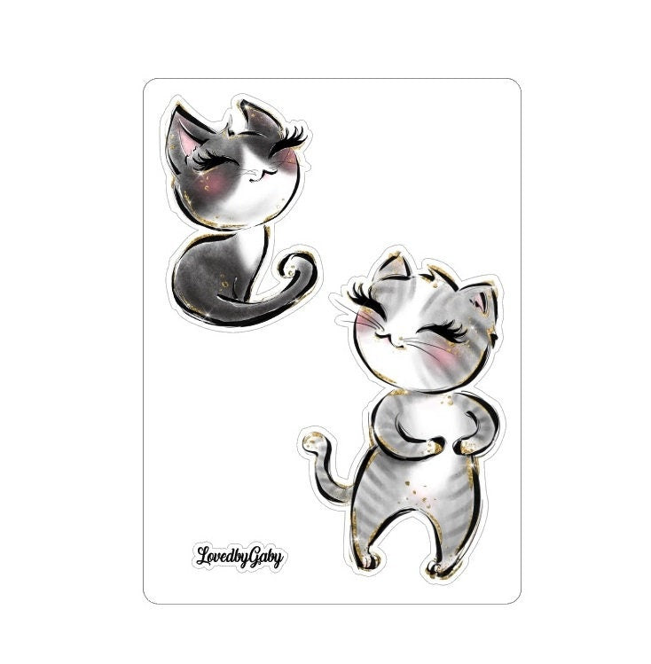 LovedbyGaby stickers "Cat love"