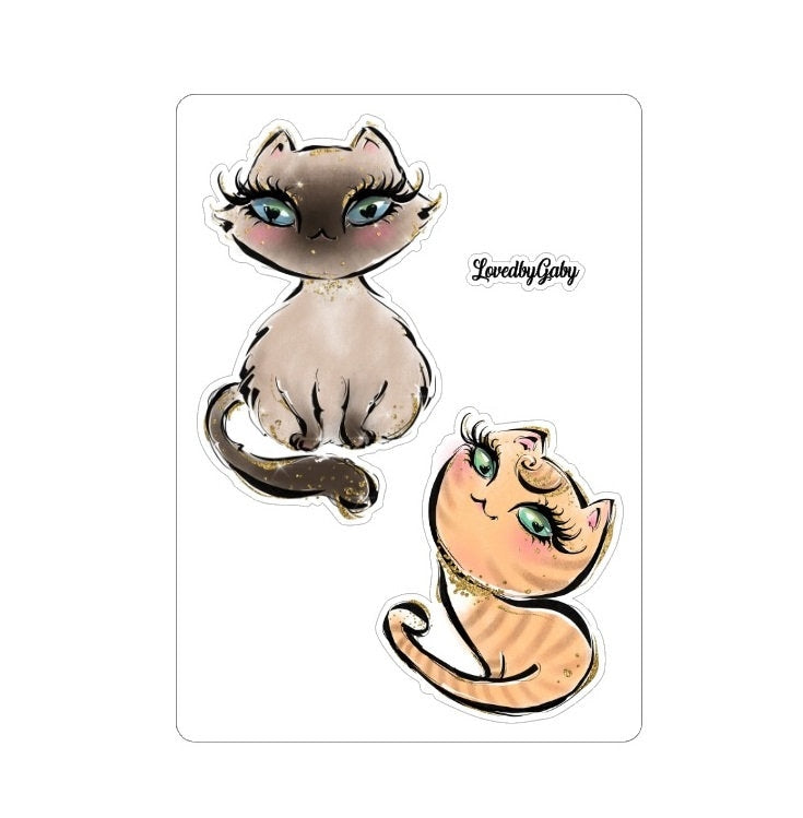 LovedbyGaby stickers "Cat love"